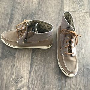 Sperry Top-Sider zip up high tops